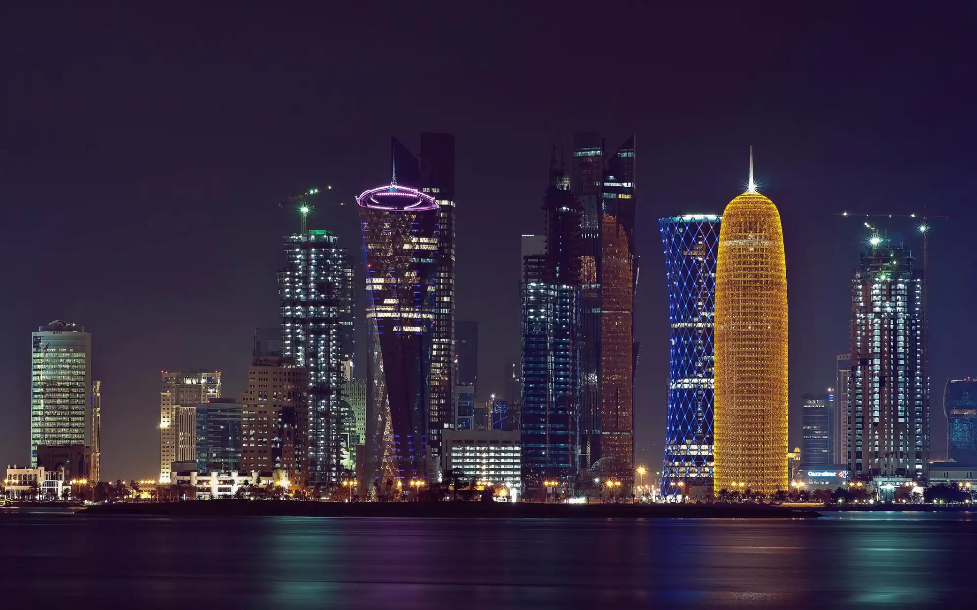 Dubai Night City